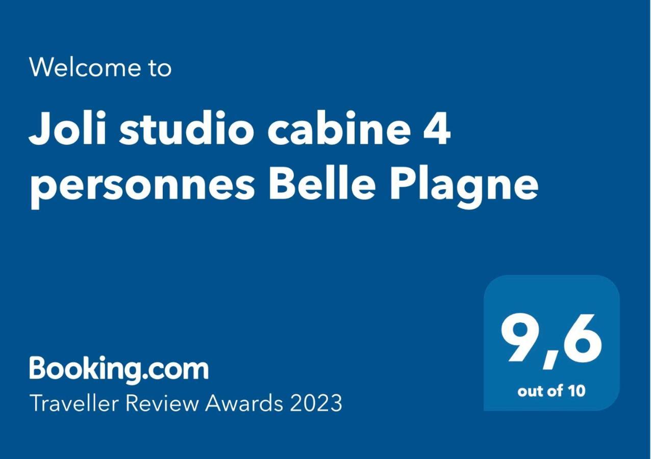 Joli Studio Cabine 4 Personnes Belle Plagne Lejlighed La Plagne-Tarentaise Eksteriør billede